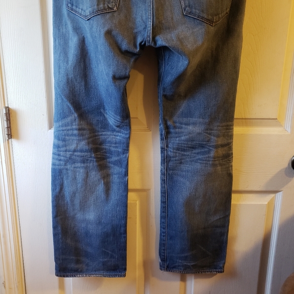Levi’s original 501 straight leg medium wash jeans W36 x L30 - Picture 6 of 10